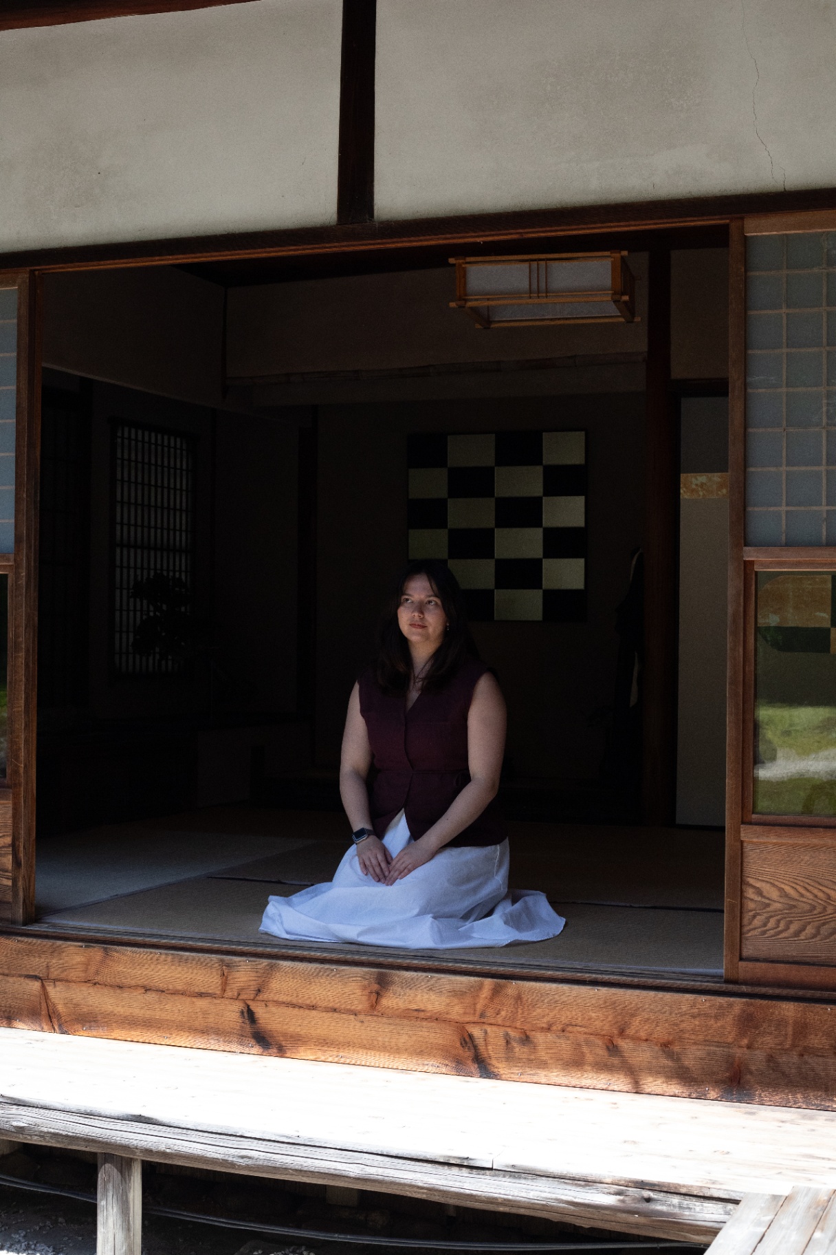 Quiet ryokan morning